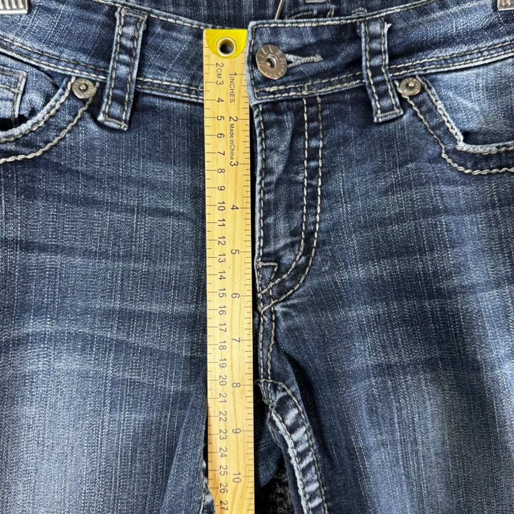 Silver Jeans Suki Surplus Dark Wash Bootcut Jeans W29 L32 L9906SAF446 - Picture 7 of 10